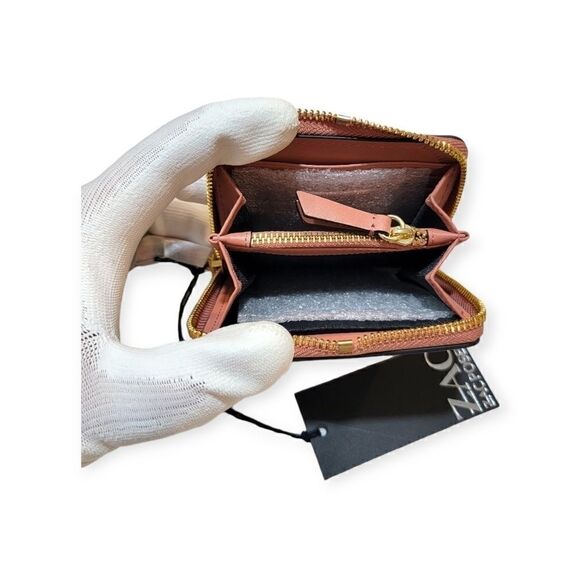 New ZAC POSEN Eartha Leather Mini Wallet - Picture 4 of 7